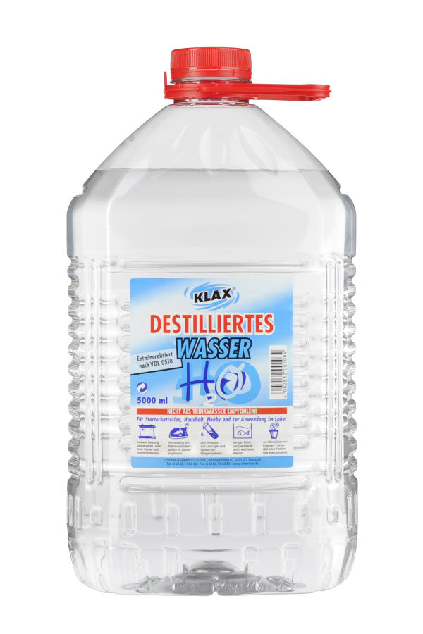KLAX Destilliertes Wasser 5.000ml PET